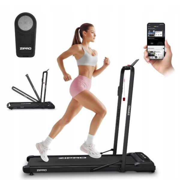 bieżnia elektryczna domowa składana pod łóżko 1 12km/h newlite zipro